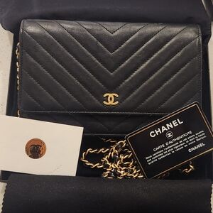 Chanel Chevron WOC
